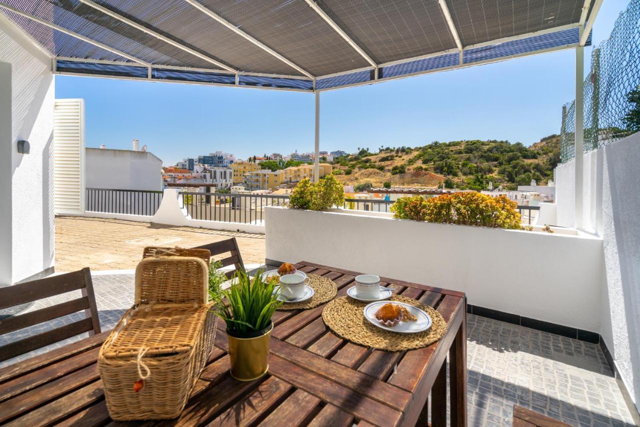 Appartamento Charming Blue Albufeira Esterno foto